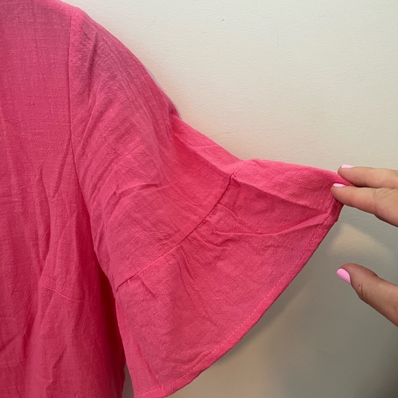 Hot Pink mini shift dress - Picture 3 of 8